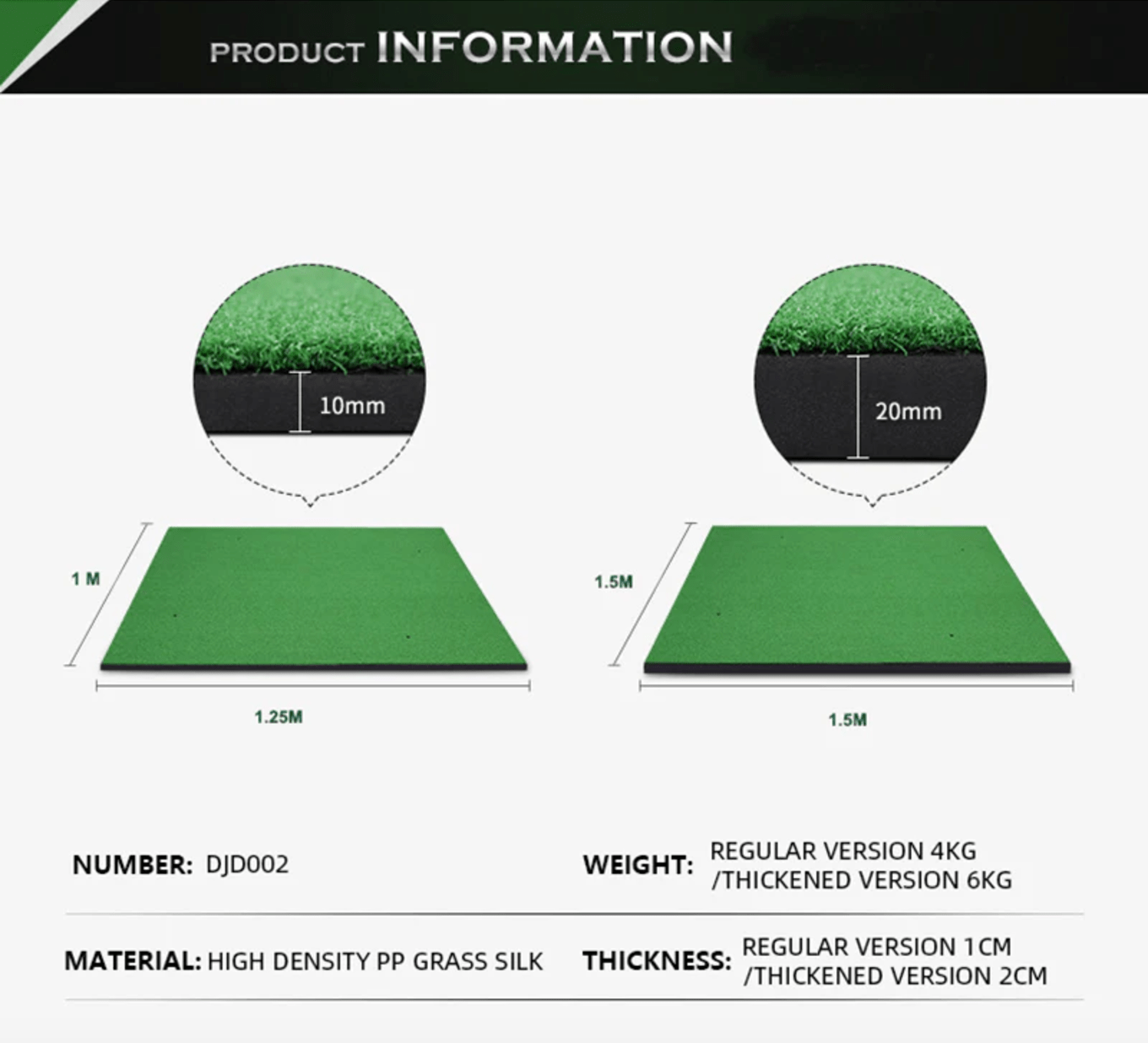 Spornia SPG-8 Bundle: Spornia SPG-8 Net & Driving Range Practice Hitting Mat