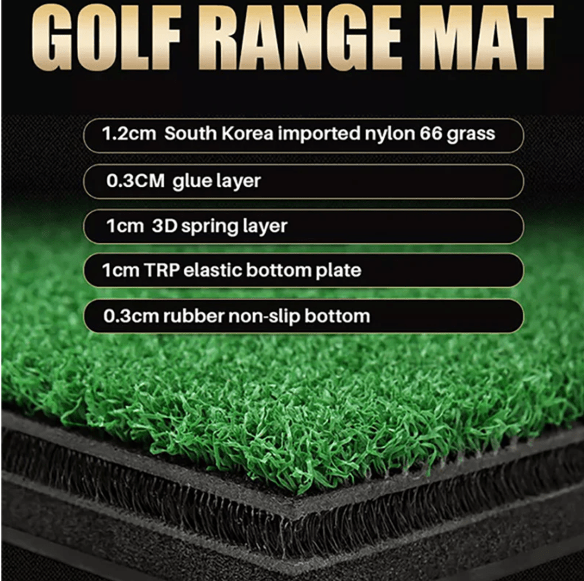 Golf Driving Range Commercial 3D Hitting Mat